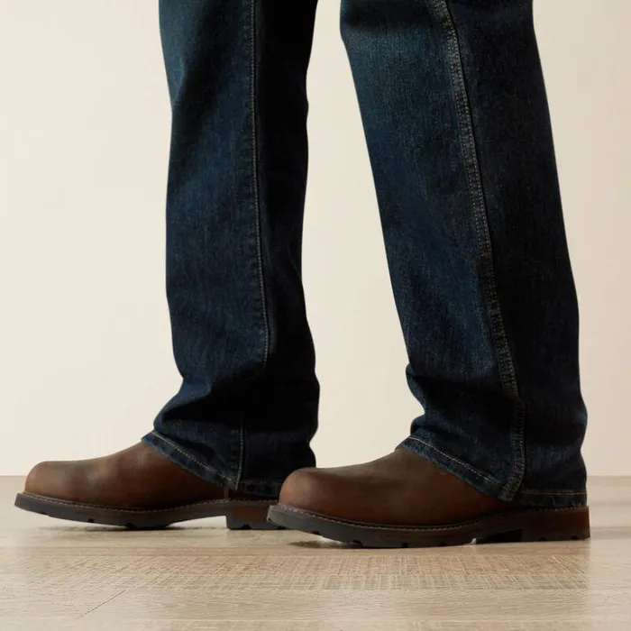 Men Denim Ariat Rebar M5 Straight DuraStretch Edge Stackable Straight Leg Jean Blackstone Men Denim Ariat Rebar M5 Straight DuraStretch Edge Stackable Straight Leg Jean Blackstone