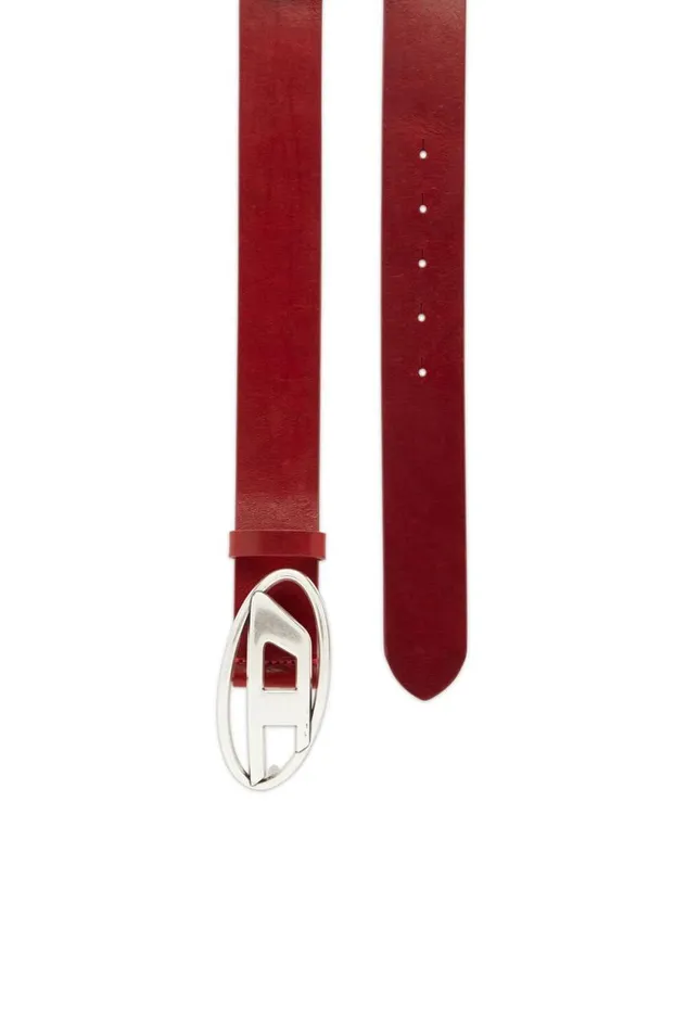Men Diesel Belts B1DR Red Men Diesel Belts B1DR Red
