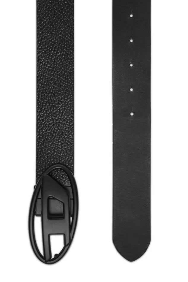 Men Diesel Belts B1DR REV II Black