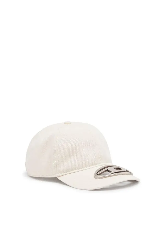 Men Diesel Caps Hats and Scarves CBEASTA1 White