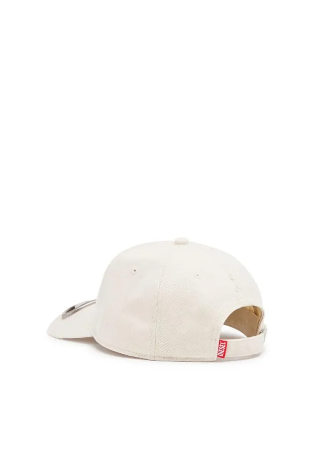 Men Diesel Caps Hats and Scarves CBEASTA1 White