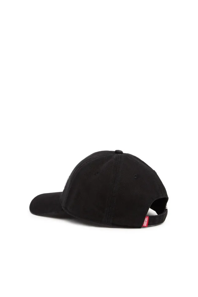 Men Diesel Caps Hats and Scarves CORRYDIVWASH Black Men Diesel Caps Hats and Scarves CORRYDIVWASH Black