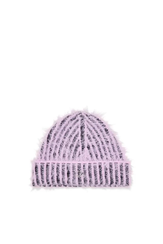 Men Diesel Caps Hats and Scarves KFUR Lilac
