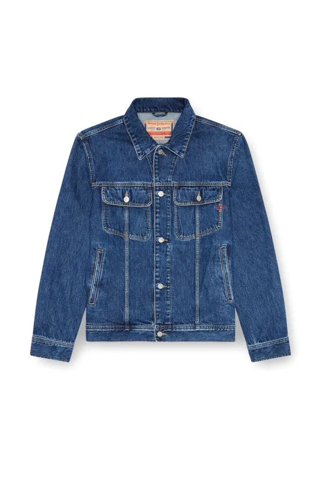 Men Diesel Jackets DBARCY Medium Blue