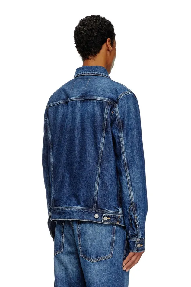 Men Diesel Jackets DBARCY Medium Blue