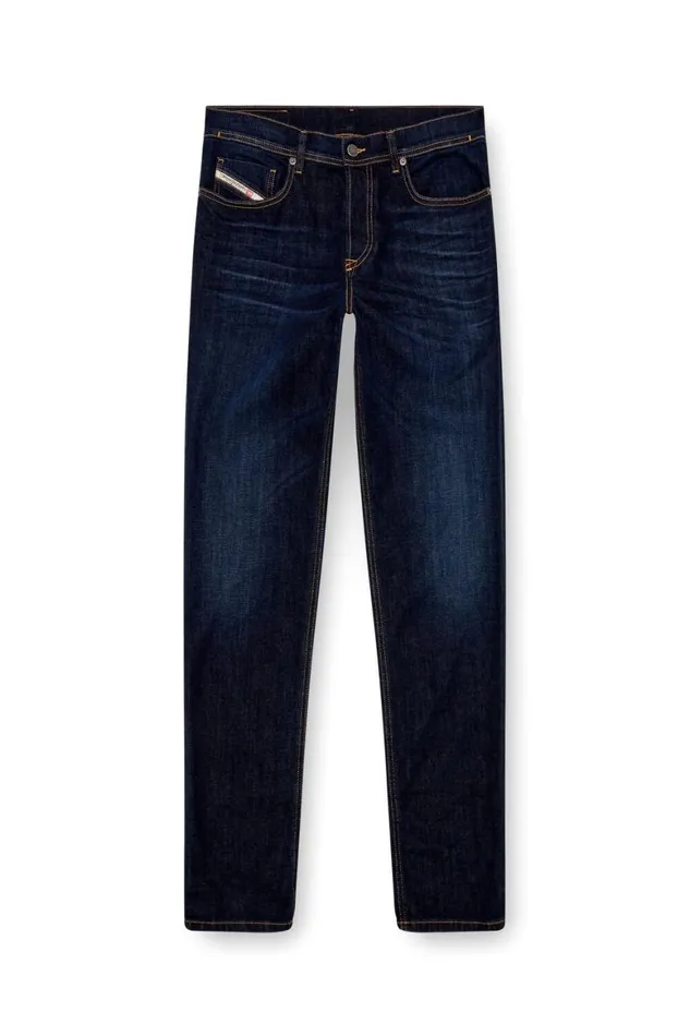 Men Diesel Jeans Regular Jeans 2023 DFinitive 009ZS Dark Blue Men Diesel Jeans Regular Jeans 2023 DFinitive 009ZS Dark Blue