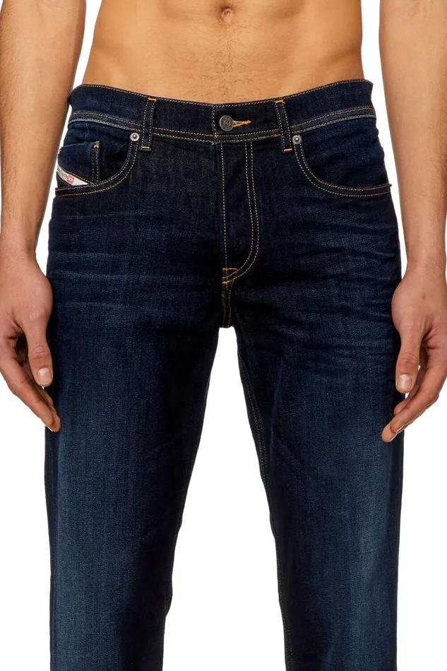 Men Diesel Jeans Regular Jeans 2023 DFinitive 009ZS Dark Blue Men Diesel Jeans Regular Jeans 2023 DFinitive 009ZS Dark Blue