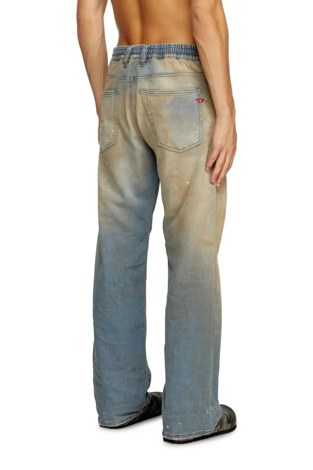 Men Diesel Jeans Relaxed 2080 DReel Joggjeans 068QL Light Blue Men Diesel Jeans Relaxed 2080 DReel Joggjeans 068QL Light Blue