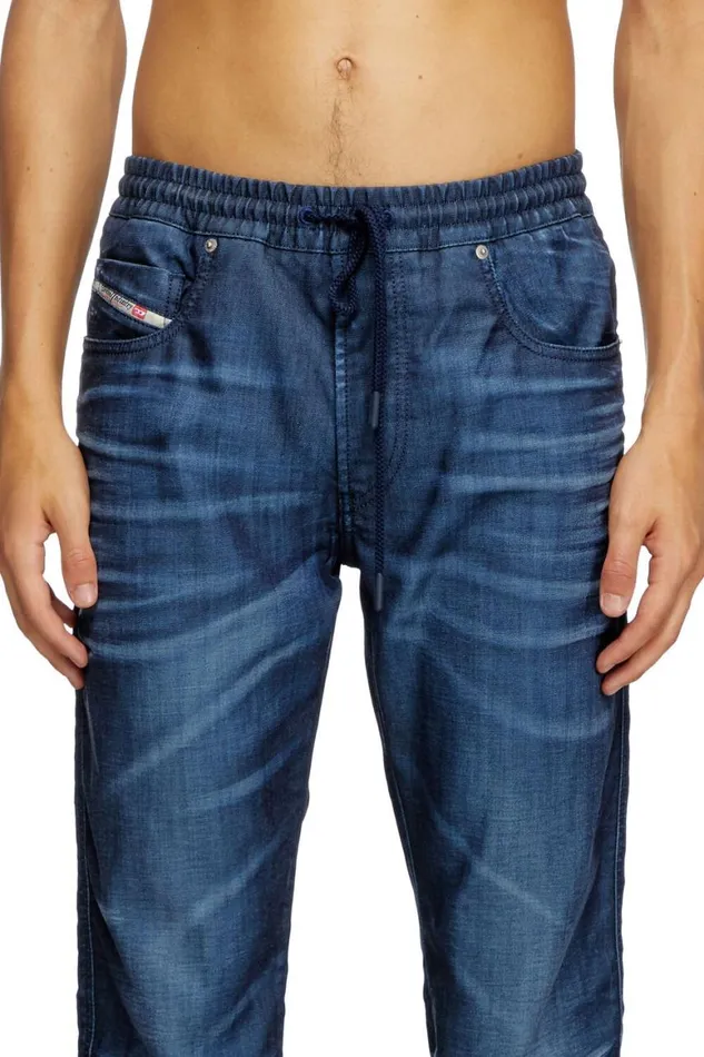 Men Diesel Jeans Slim 2060 DStrukt Joggjeans 068PY Dark Blue Men Diesel Jeans Slim 2060 DStrukt Joggjeans 068PY Dark Blue