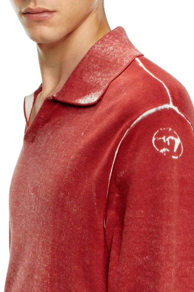 Men Diesel Knitwear KLORENZO Red