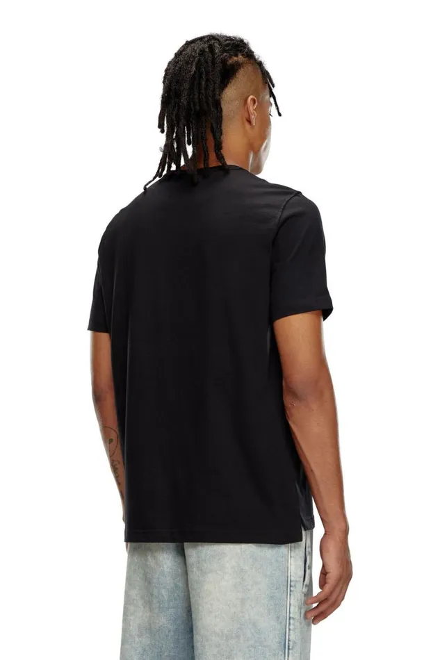 Men Diesel TShirts and Polos TADJUSTOD Black