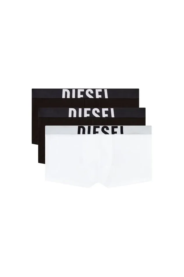 Men Diesel Underwear DAMIENDPOP3PACK40 Blackwhite Men Diesel Underwear DAMIENDPOP3PACK40 Blackwhite