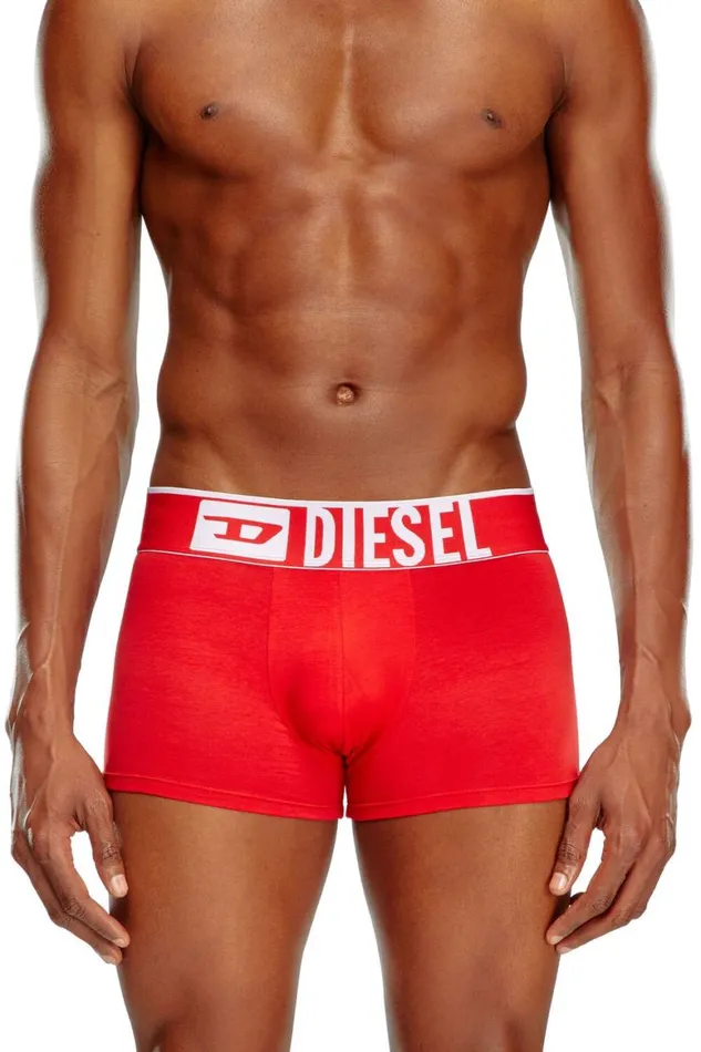 Men Diesel Underwear UMBXDAMIENTHREEPACK55EL Blackred