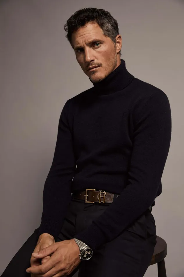 Men Fine Roll Neck Knit Black Holland Cooper Knitwear Men Fine Roll Neck Knit Black Holland Cooper Knitwear
