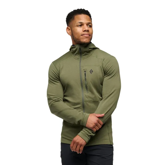 Men Fleece Black Diamond Coefficient Fleece Hoody 8211 Black Diamond