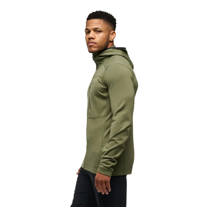 Men Fleece Black Diamond Coefficient Fleece Hoody 8211 Black Diamond