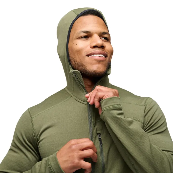 Men Fleece Black Diamond Coefficient Fleece Hoody 8211 Black Diamond