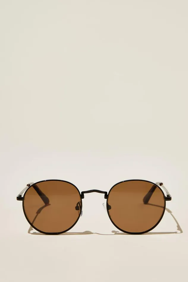 Men Gifting Cotton On Bellbrae Polarized Sunglasses Blacktortbrown Smoke