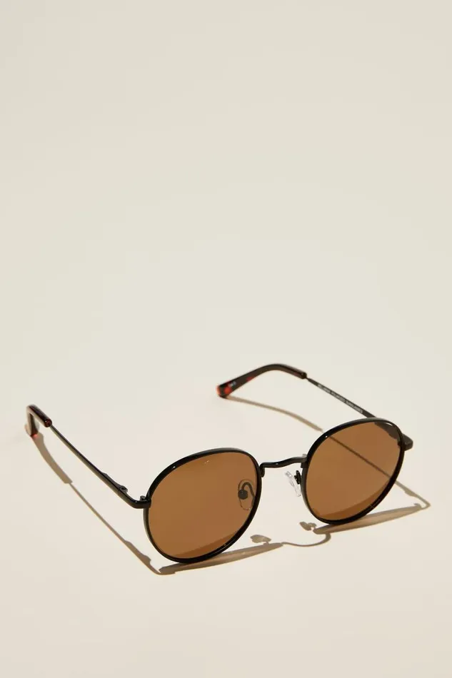 Men Gifting Cotton On Bellbrae Polarized Sunglasses Blacktortbrown Smoke