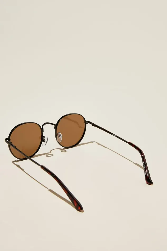Men Gifting Cotton On Bellbrae Polarized Sunglasses Blacktortbrown Smoke