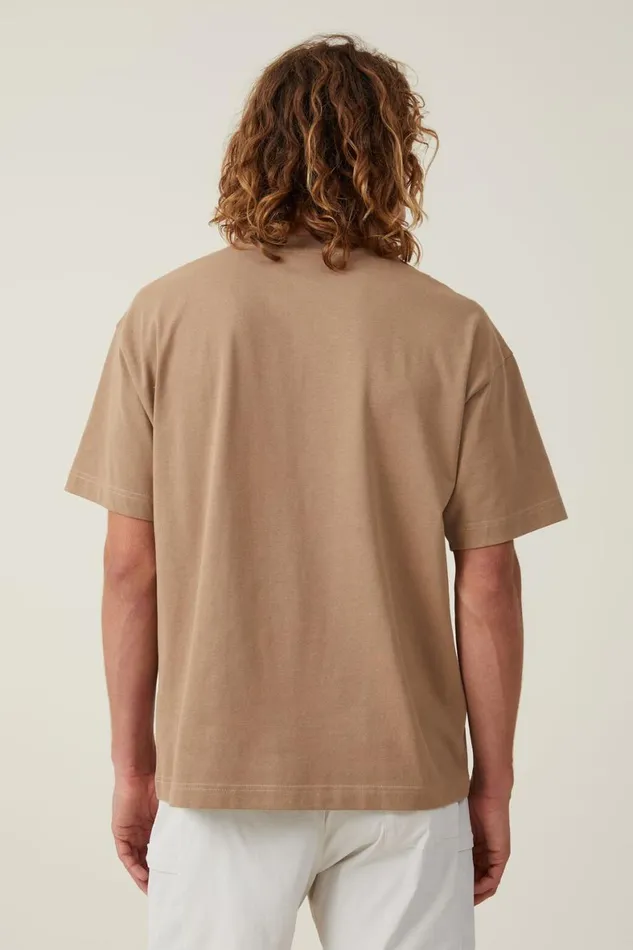 Men Graphic TShirts Cotton On Box Fit Graphic TShirt Tauperocky Mountains