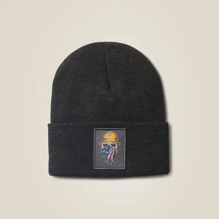 Men Hats and Beanies Ariat Born For This Watch Cap Merengo
