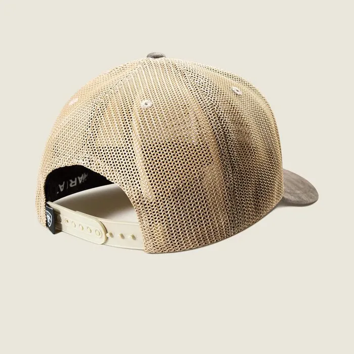 Men Hats and Caps Ariat Patriot Flag Cap Brown