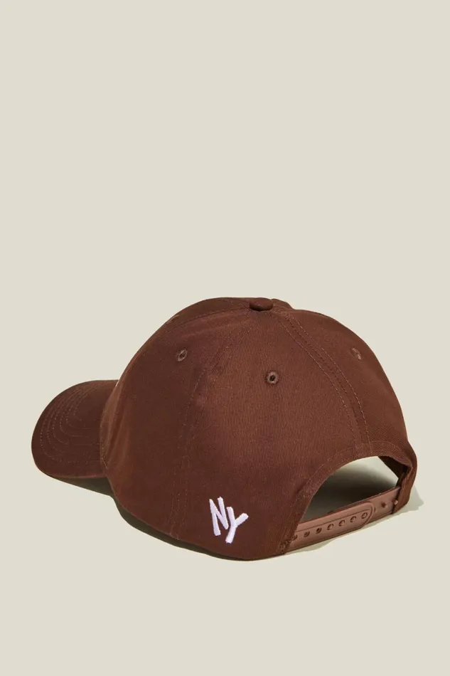 Men Hats Cotton On 6 Panel Ball Cap Chocolatenew York