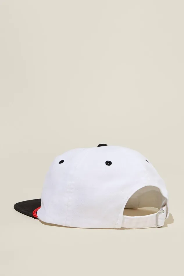 Men Hats Cotton On Nascar 5 Panel Graphic Hat Lcn Ncr Faded Slate Vintage White Daytona 50