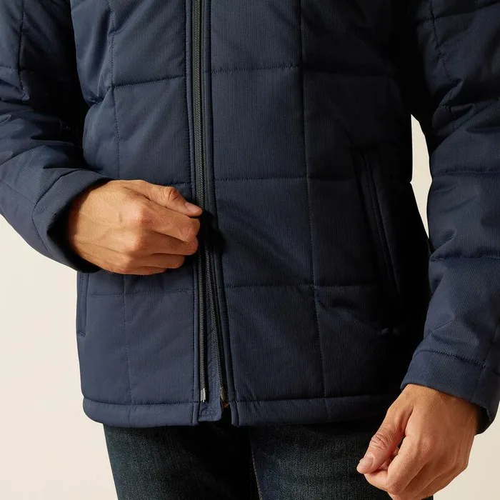 Men Jackets and Vests Ariat Crius Insulated Jacket Dark Sapphire Men Jackets and Vests Ariat Crius Insulated Jacket Dark Sapphire