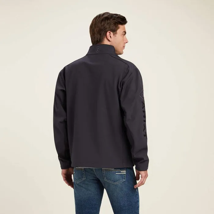 Men Jackets and Vests Ariat Logo 20 Softshell Jacket Phantom Men Jackets and Vests Ariat Logo 20 Softshell Jacket Phantom