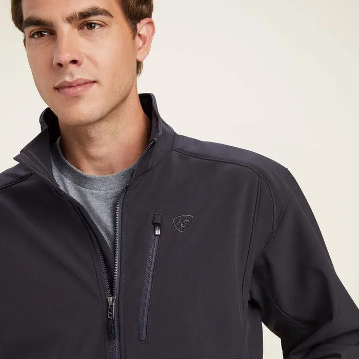 Men Jackets and Vests Ariat Logo 20 Softshell Jacket Phantom Men Jackets and Vests Ariat Logo 20 Softshell Jacket Phantom