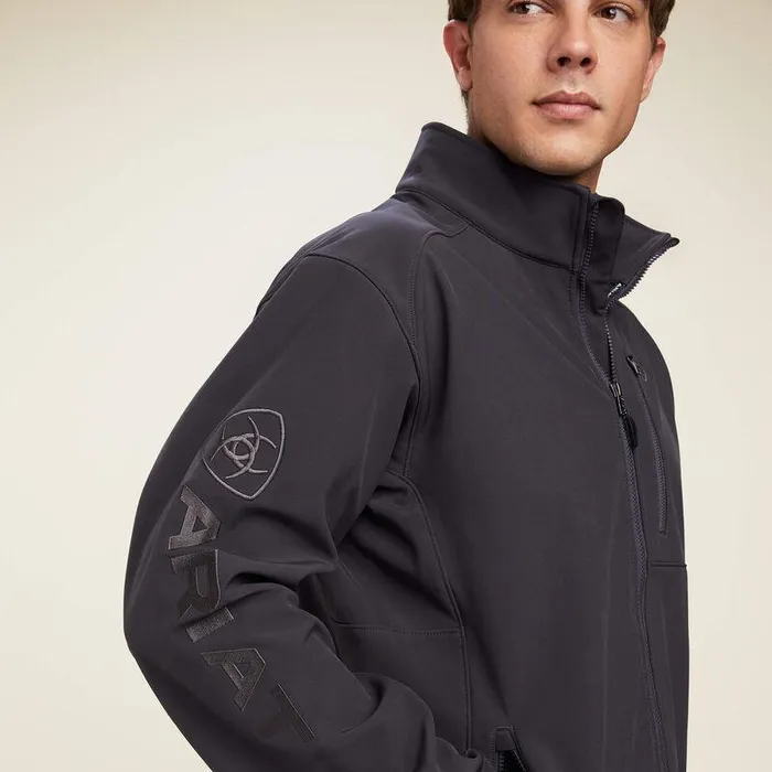Men Jackets and Vests Ariat Logo 20 Softshell Jacket Phantom Men Jackets and Vests Ariat Logo 20 Softshell Jacket Phantom