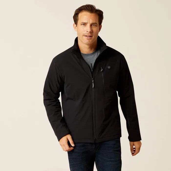 Men Jackets and Vests Ariat Rion StretchShell Insulated Jacket Black