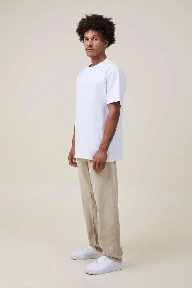 Men Jeans Cotton On Loose Fit Pant Sand Cord