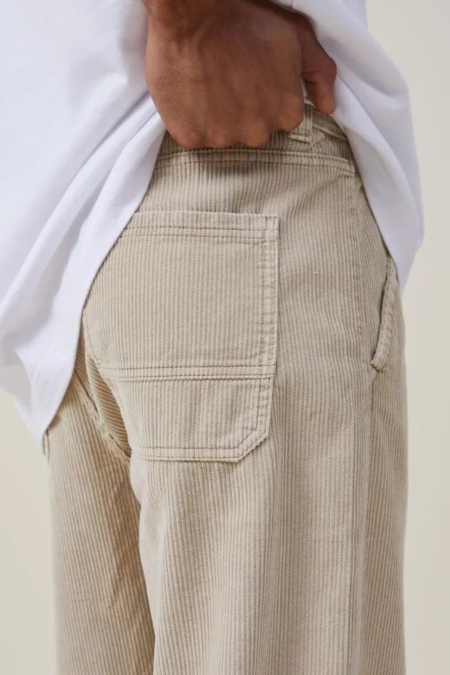 Men Jeans Cotton On Loose Fit Pant Sand Cord