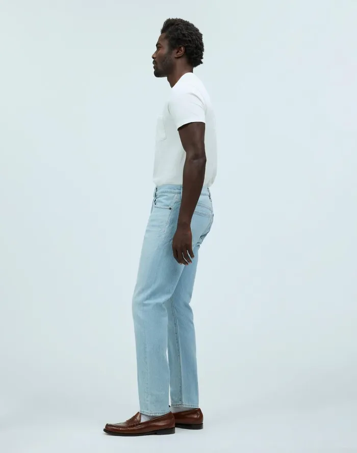 Men Jeans Madewell Athletic Slim Jeans Brantwood Wash