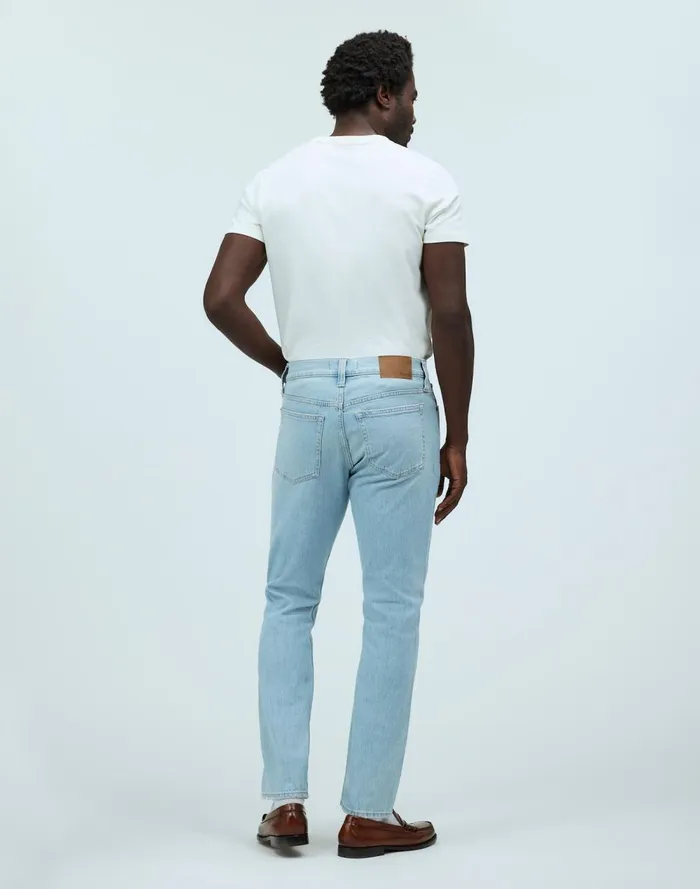 Men Jeans Madewell Athletic Slim Jeans Brantwood Wash