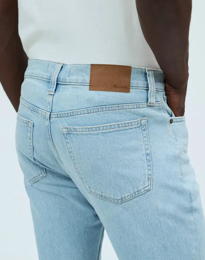 Men Jeans Madewell Athletic Slim Jeans Brantwood Wash