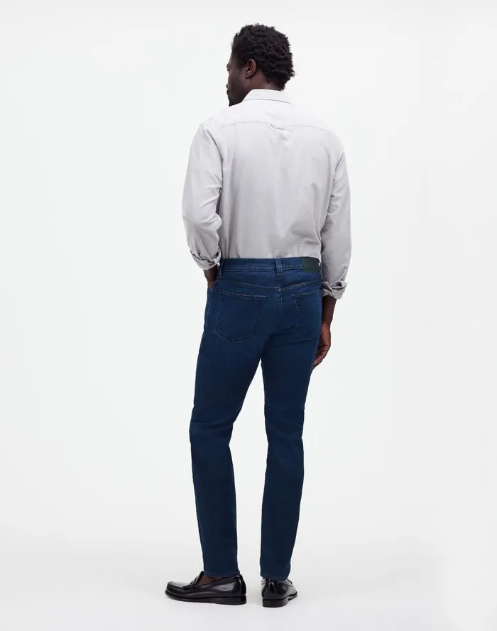Men Jeans Madewell Slim Jeans Airy Stretch Denim Edition Locust Wash