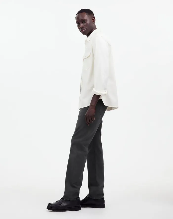 Men Jeans Madewell The Allday 1991 StraightLeg Pant Thunder Cloud