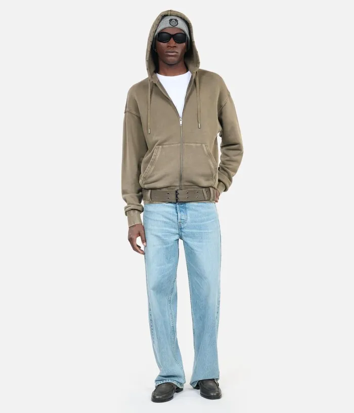 Men Khaki Hoodie THE KOOPLES Knits and Tees
