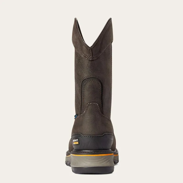 Men LaceUp Ariat Stump Jumper PullOn Waterproof Composite Toe Work Boot Iron Coffee Men LaceUp Ariat Stump Jumper PullOn Waterproof Composite Toe Work Boot Iron Coffee
