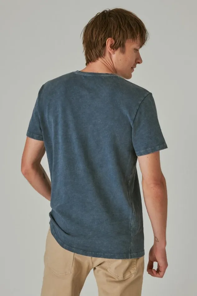 Men Lucky Brand Graphic Tees Guinness Time Tee Midnight Navy