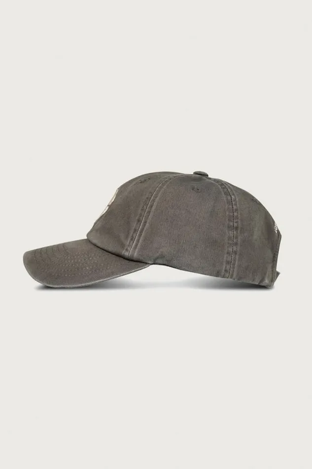 Men Lucky Brand Hats Lucky Clover Baseball Hat Open Grey