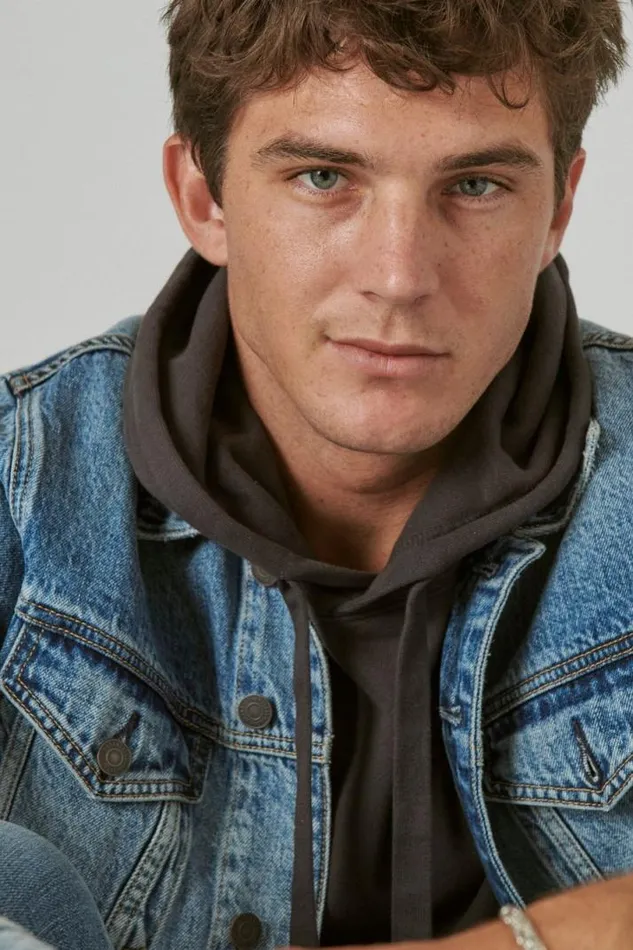 Men Lucky Brand Jackets and Outerwear The Denim Trucker Jacket Golden Dale