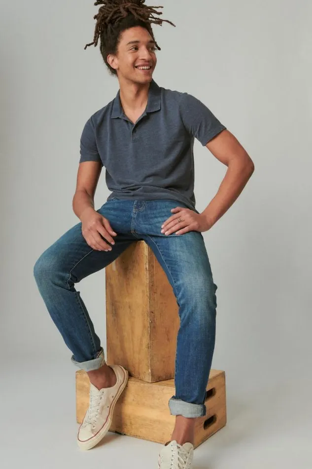 Men Lucky Brand Jeans 100 Skinny Winfield