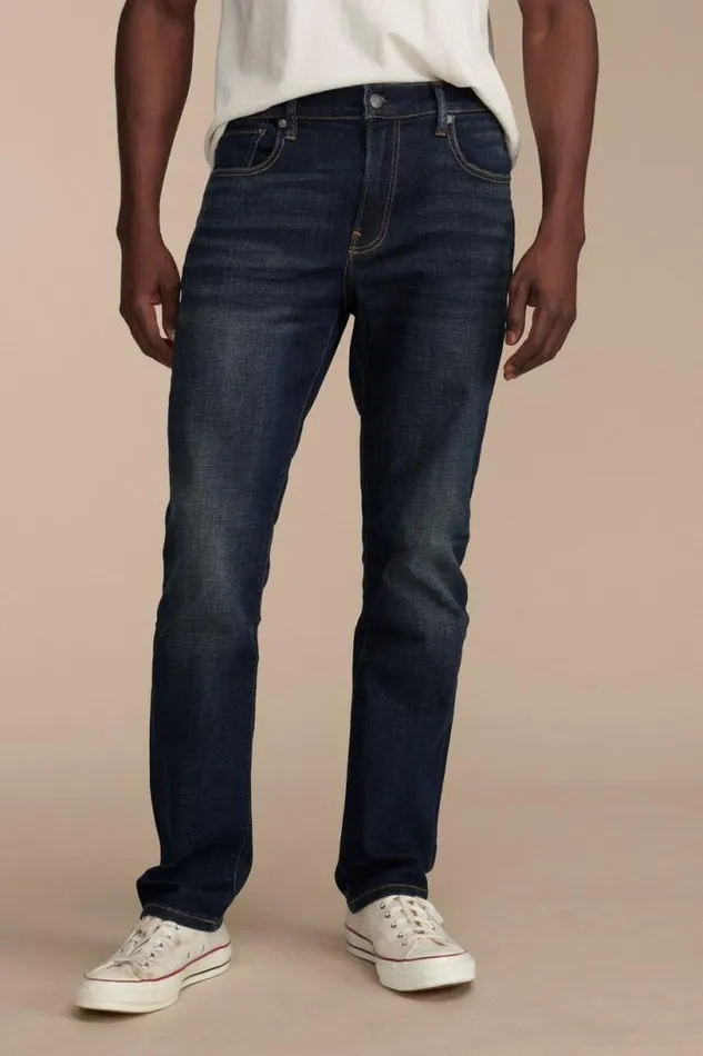 Men Lucky Brand Jeans 223 Straight Coolmax Stretch Jean Leon Park