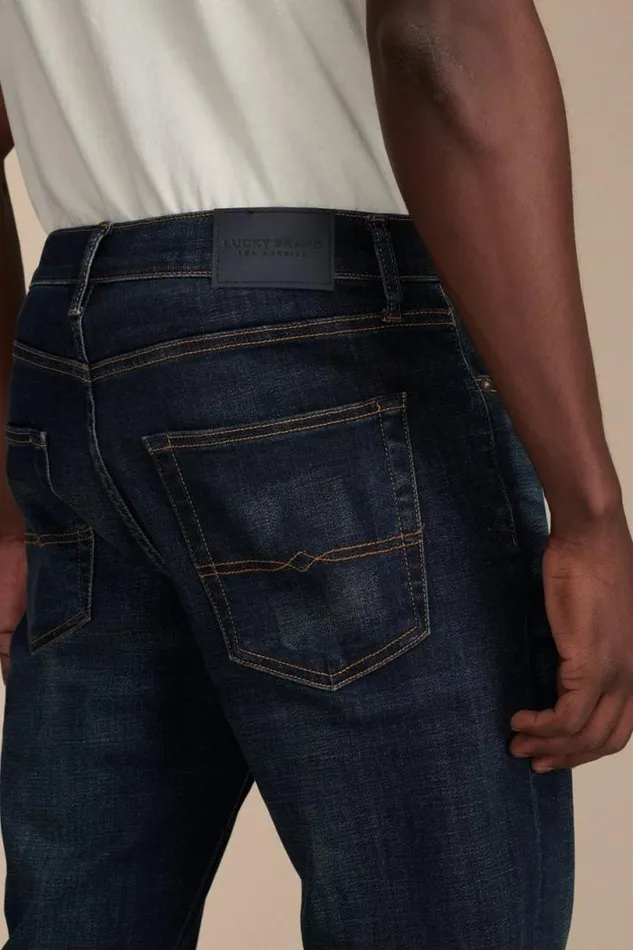 Men Lucky Brand Jeans 223 Straight Coolmax Stretch Jean Leon Park