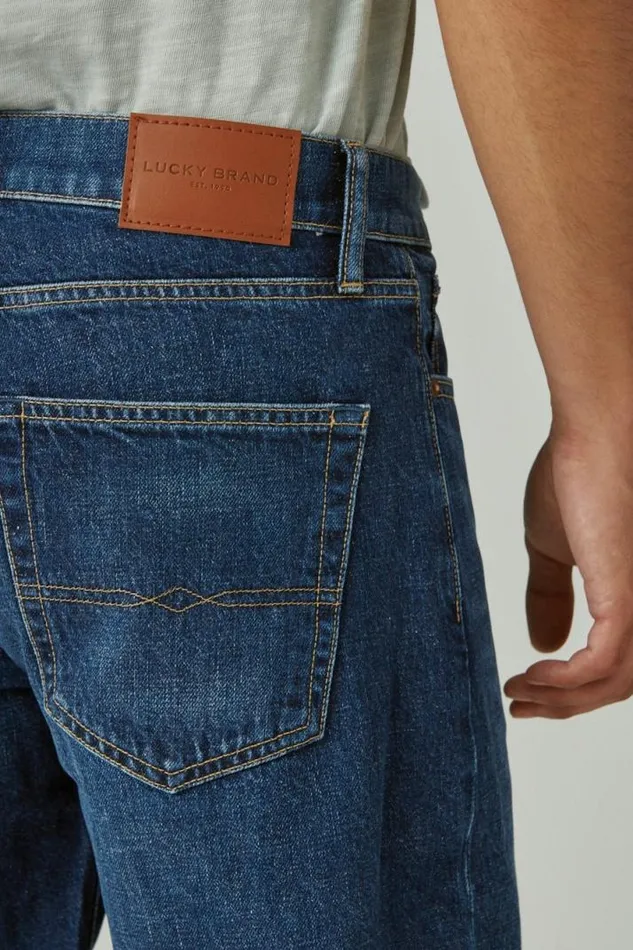 Men Lucky Brand Jeans 281 Baggy Straight Hemp Jean Levit